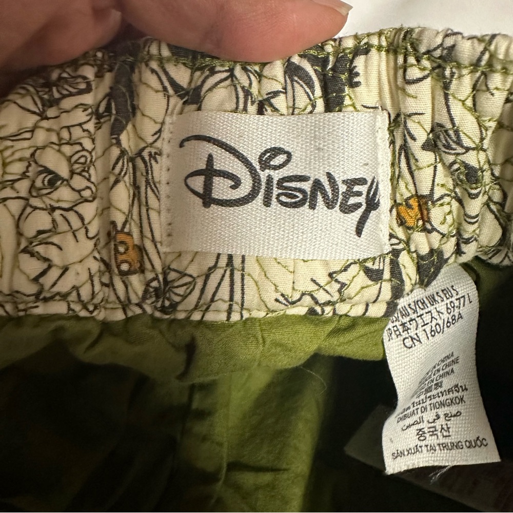 Disney bamby design Cream and Black Patterned Joggers - Picture 2 of 16